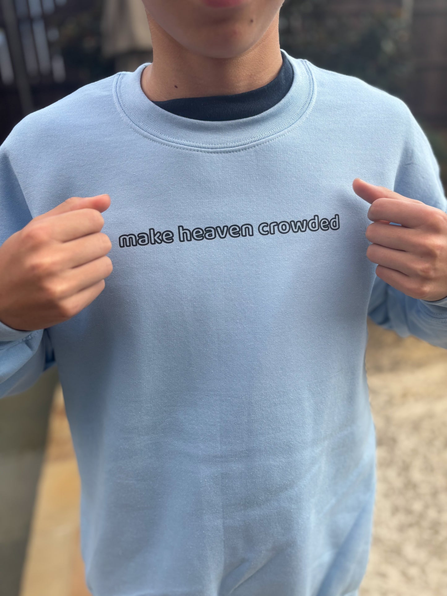 LORDSVZN “Make Heaven Crowded” Crewneck
