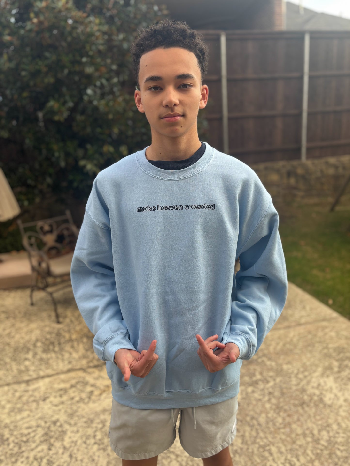 LORDSVZN “Make Heaven Crowded” Crewneck